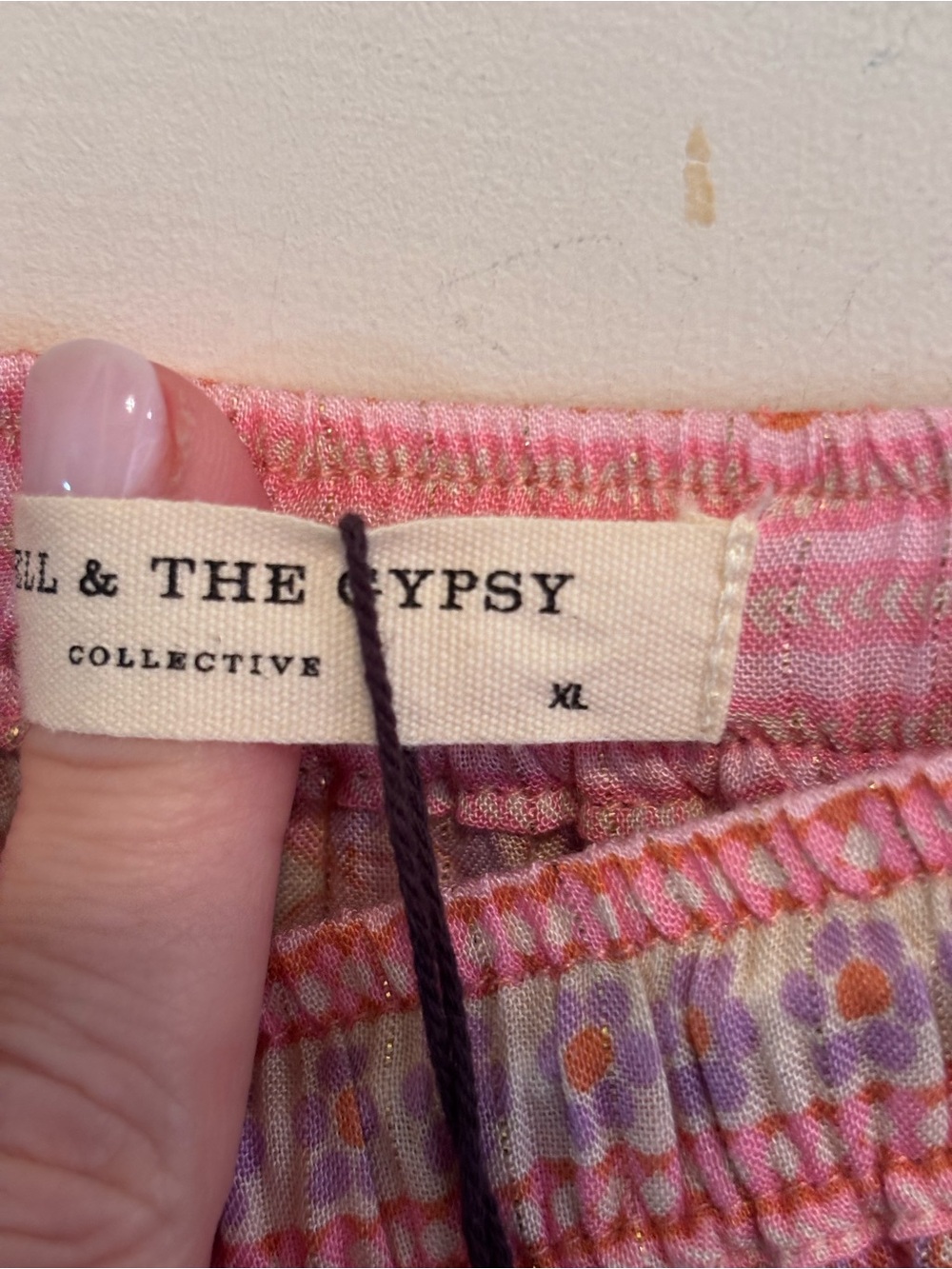 Spell and the Gypsy Collective Poinciana Maxi Skirt In Cotton Candy size XL NWT - Picture 13 of 13